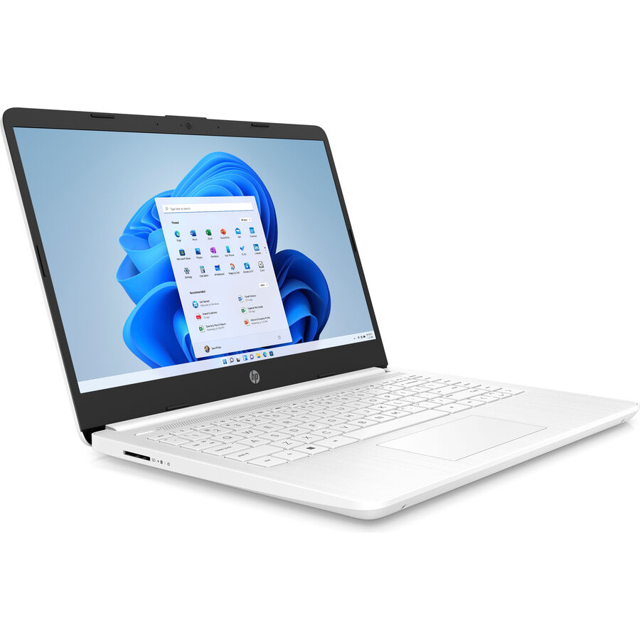 HP Stream 14s-dq0508sa - 14" (1366x768) - Celeron N4120 (1.1GHz) - 4GB RAM - 128GB NVME SSD - White - 2